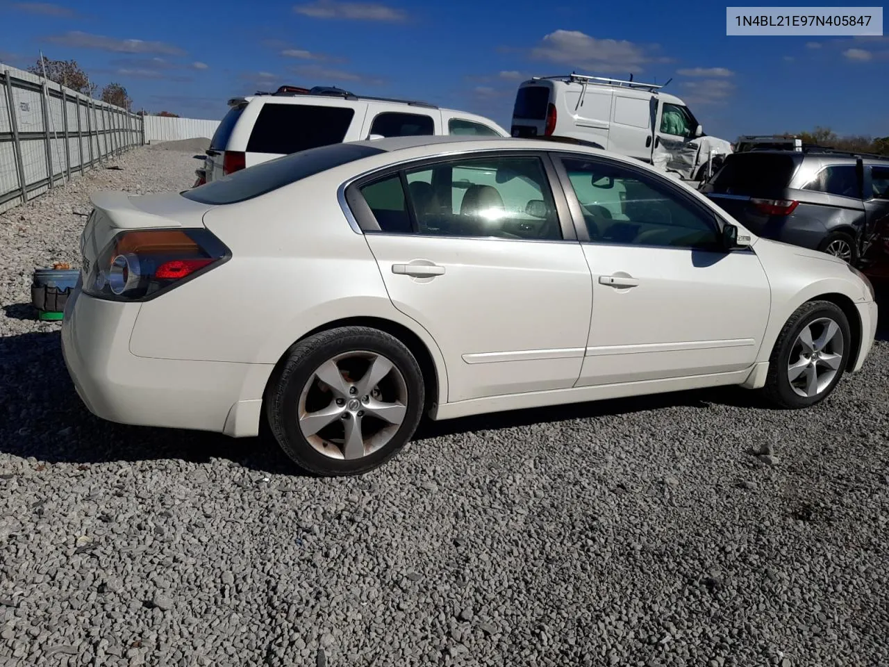 2007 Nissan Altima 3.5Se VIN: 1N4BL21E97N405847 Lot: 76328764