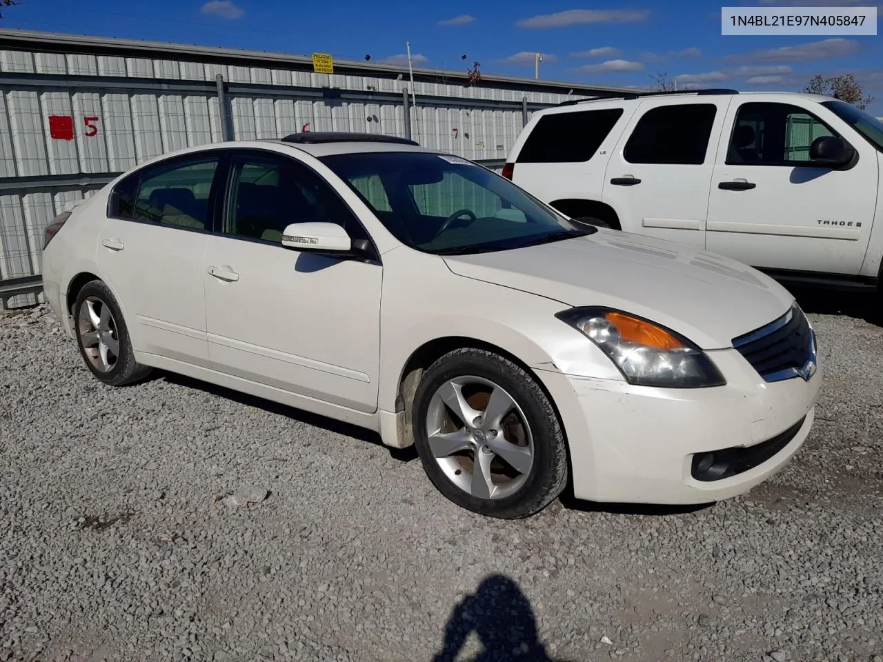 2007 Nissan Altima 3.5Se VIN: 1N4BL21E97N405847 Lot: 76328764