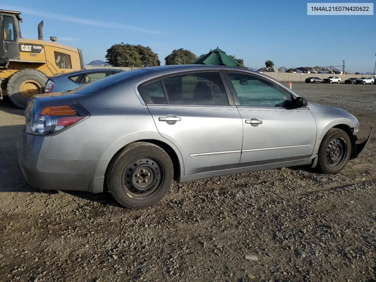 2007 Nissan Altima 2.5 VIN: 1N4AL21E07N420622 Lot: 77215504