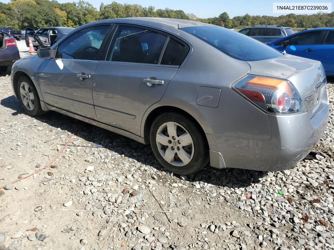 2007 Nissan Altima 2.5 VIN: 1N4AL21E87C239036 Lot: 77252034