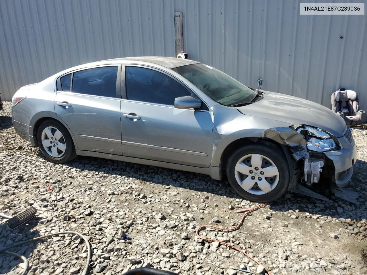 2007 Nissan Altima 2.5 VIN: 1N4AL21E87C239036 Lot: 77252034