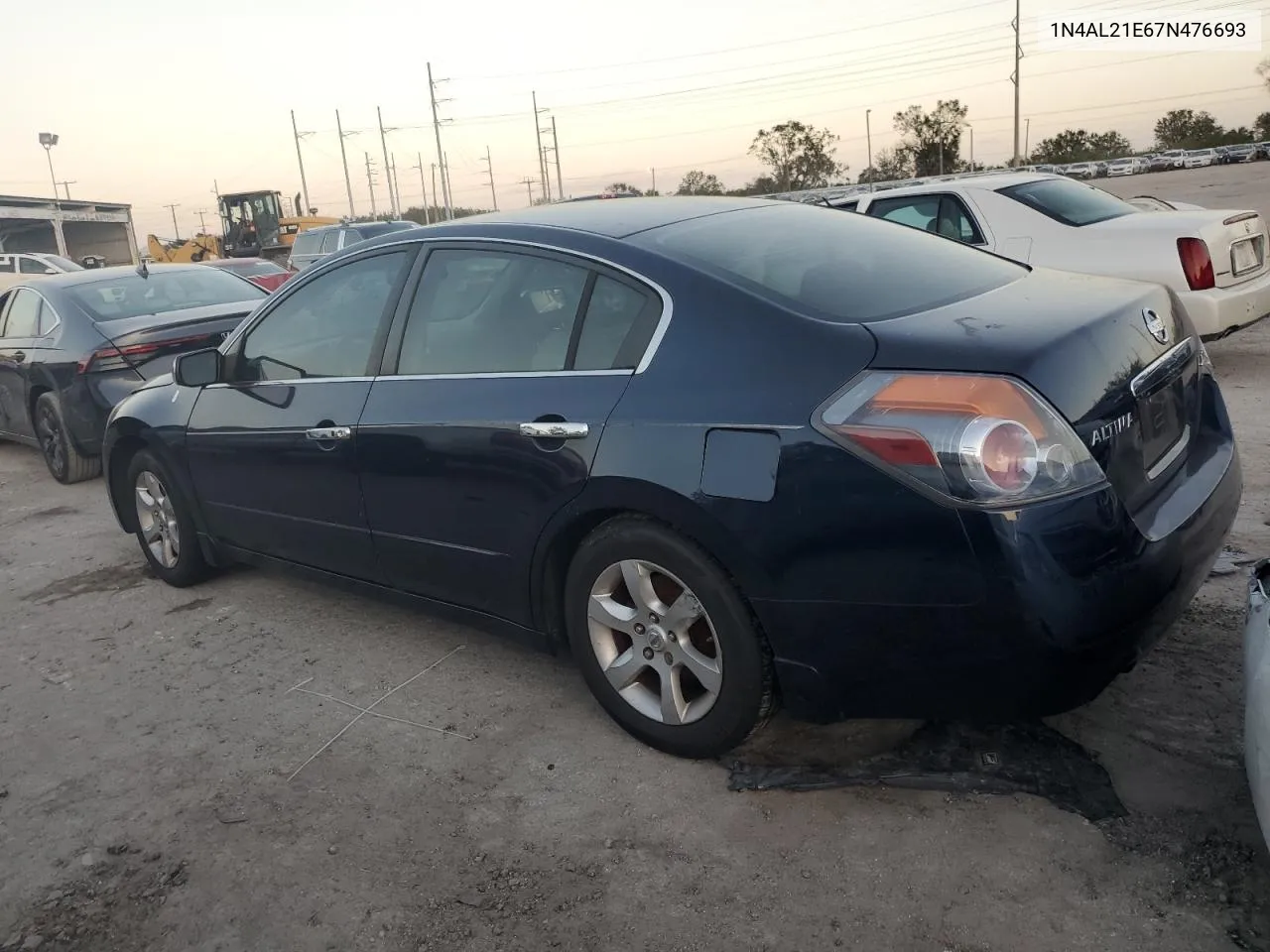 2007 Nissan Altima 2.5 VIN: 1N4AL21E67N476693 Lot: 77406104