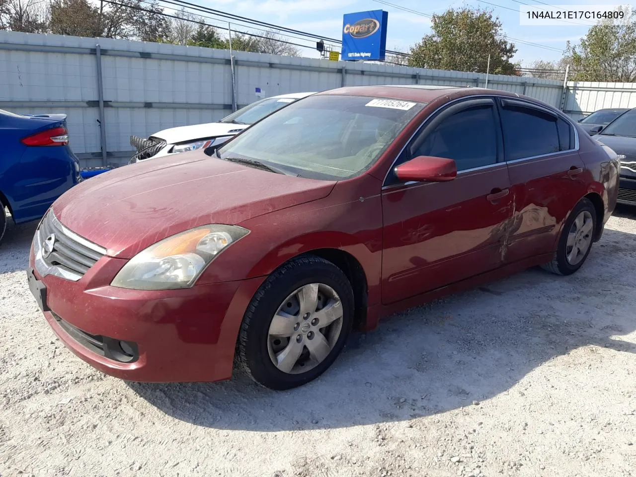 2007 Nissan Altima 2.5 VIN: 1N4AL21E17C164809 Lot: 77705264