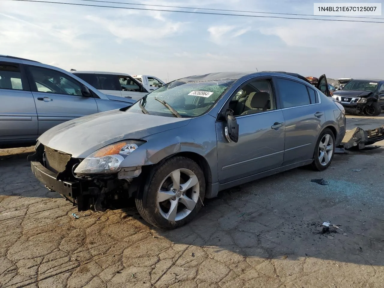 2007 Nissan Altima 3.5Se VIN: 1N4BL21E67C125007 Lot: 78260964