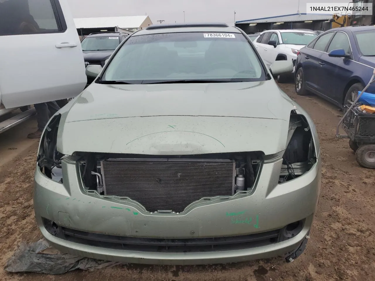 2007 Nissan Altima 2.5 VIN: 1N4AL21EX7N465244 Lot: 78366104