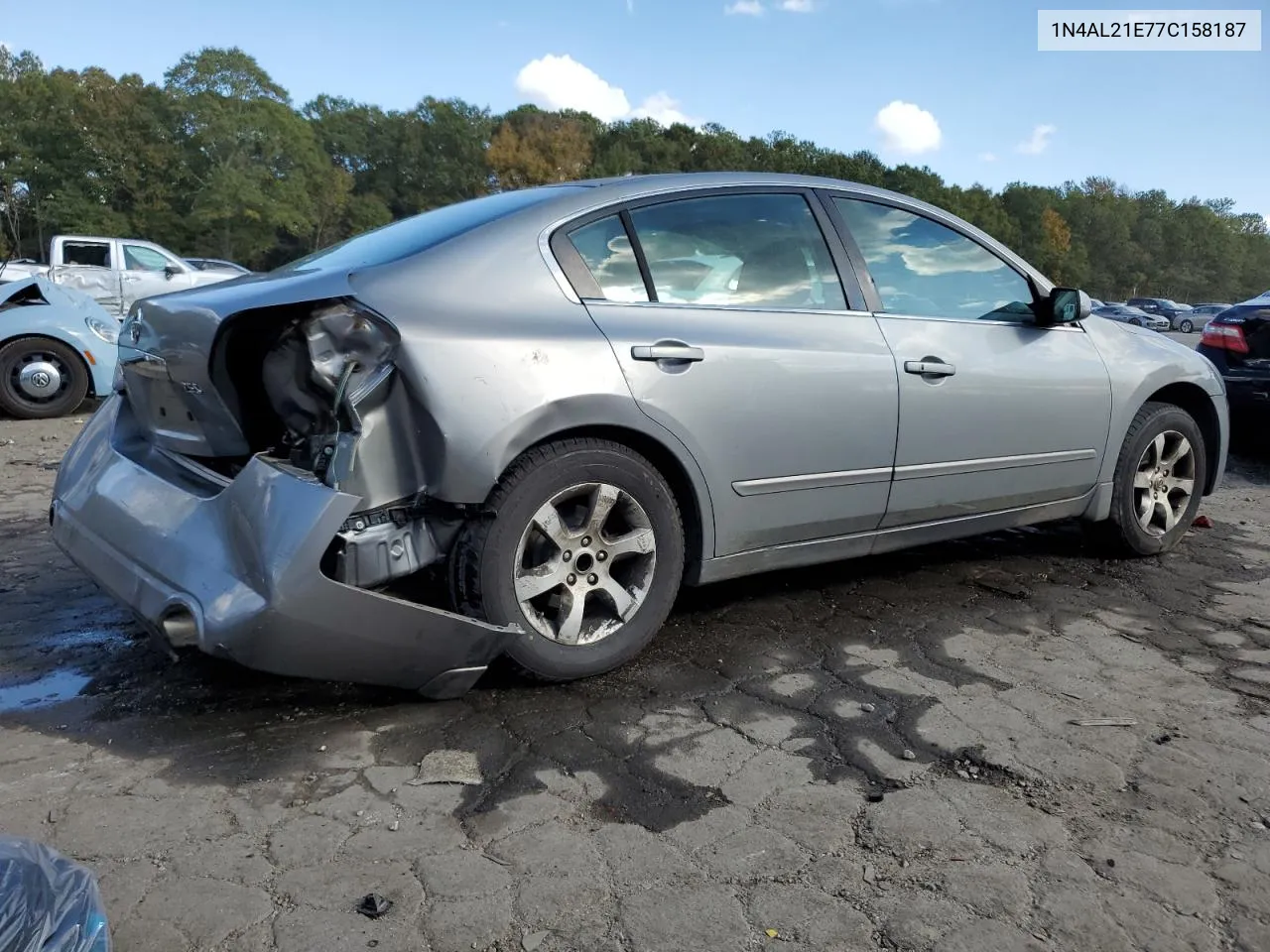 2007 Nissan Altima 2.5 VIN: 1N4AL21E77C158187 Lot: 78394694