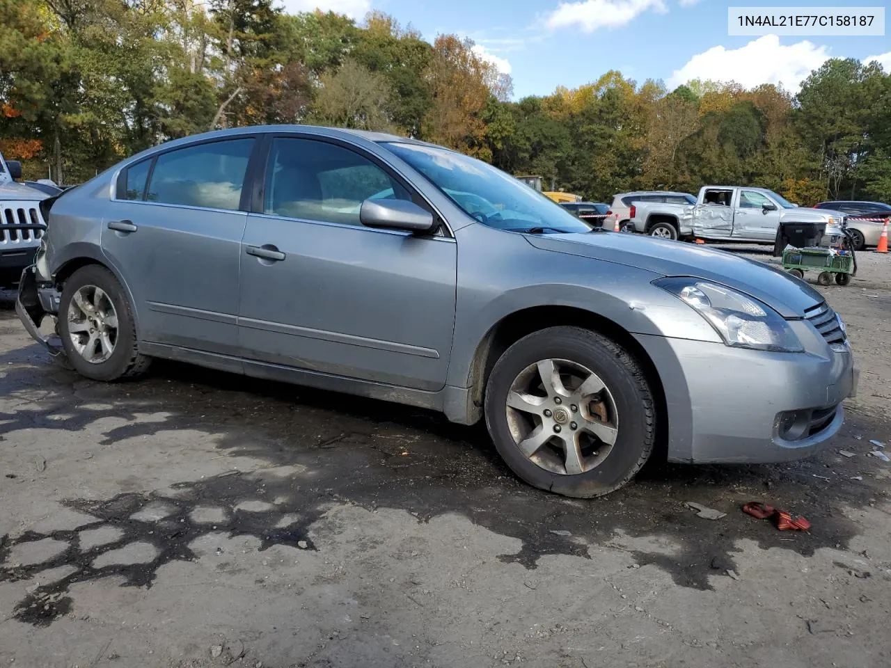 2007 Nissan Altima 2.5 VIN: 1N4AL21E77C158187 Lot: 78394694