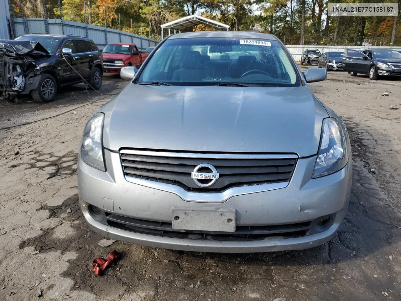 2007 Nissan Altima 2.5 VIN: 1N4AL21E77C158187 Lot: 78394694