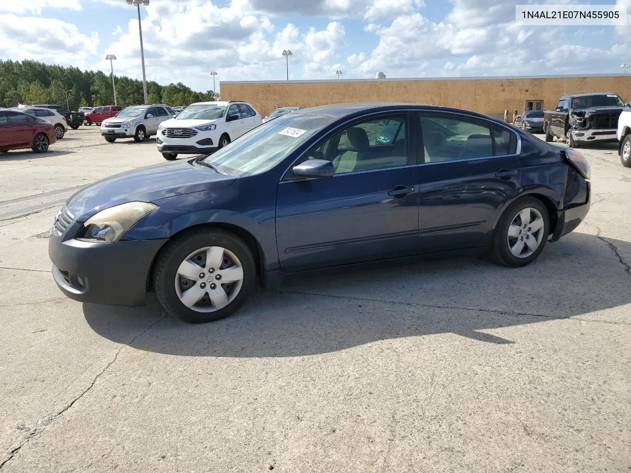 2007 Nissan Altima 2.5 VIN: 1N4AL21E07N455905 Lot: 78431924