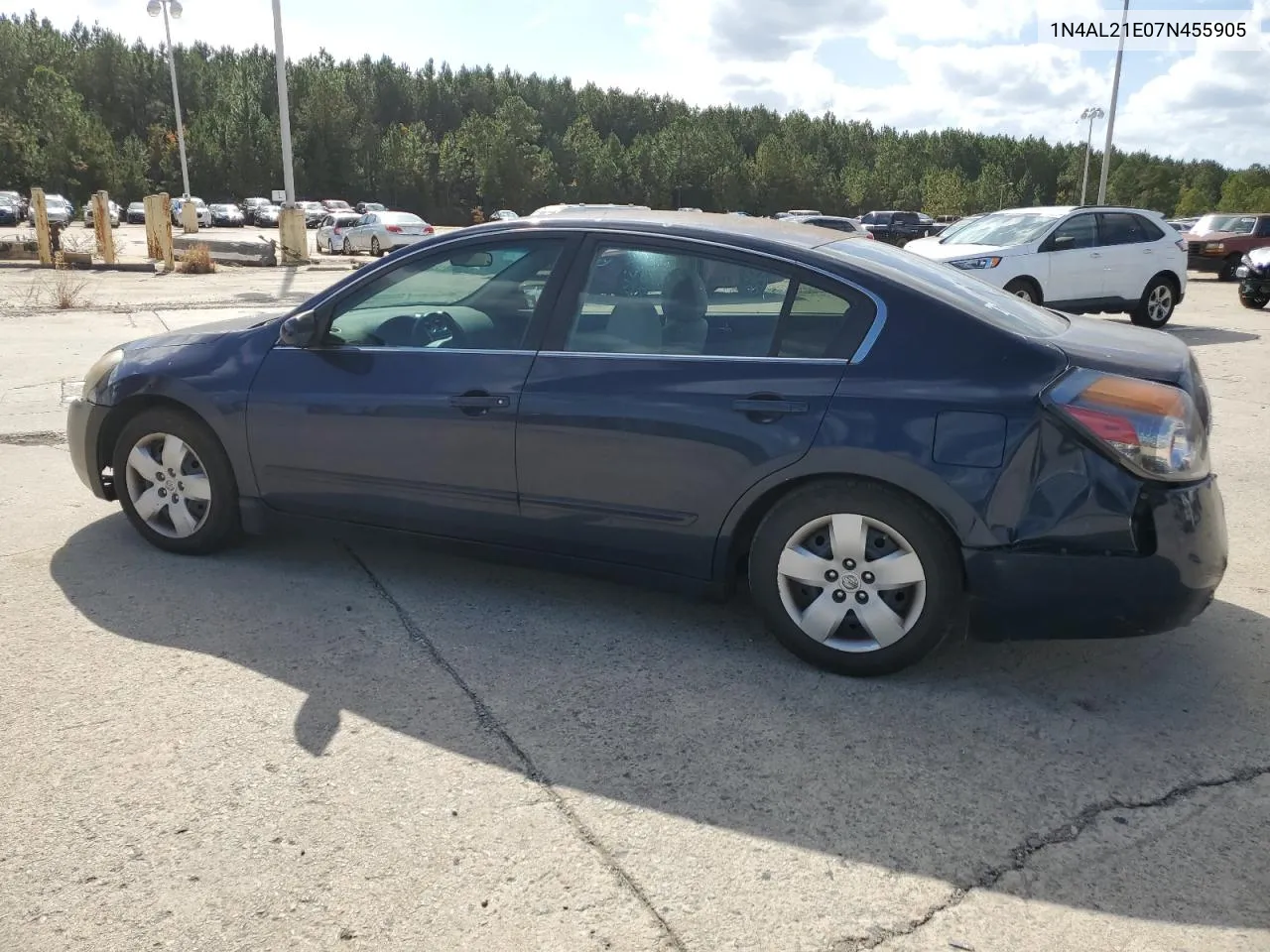 2007 Nissan Altima 2.5 VIN: 1N4AL21E07N455905 Lot: 78431924