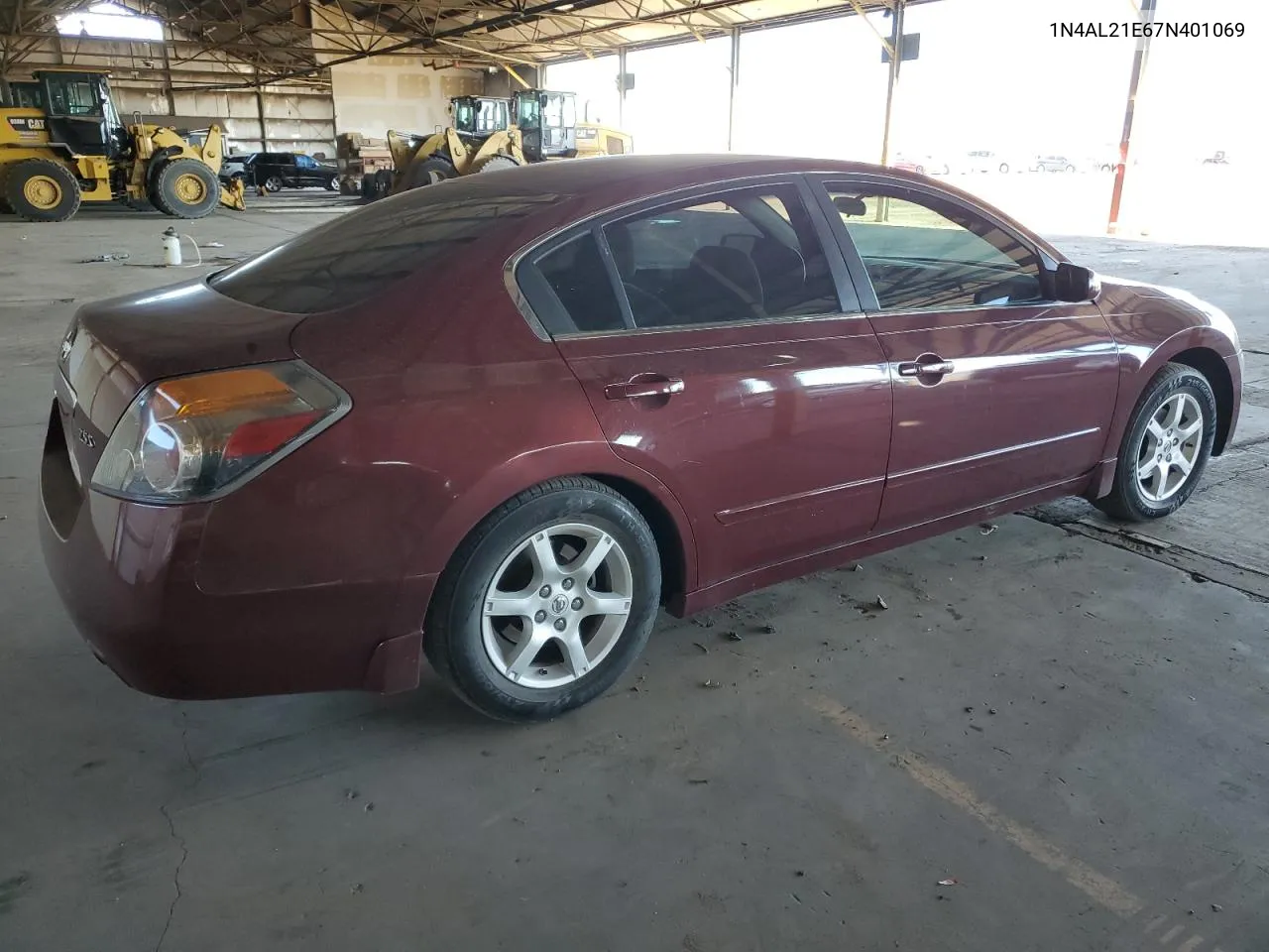 2007 Nissan Altima 2.5 VIN: 1N4AL21E67N401069 Lot: 78957554