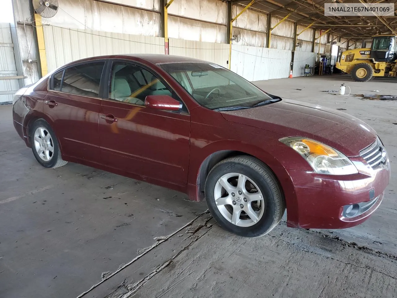 2007 Nissan Altima 2.5 VIN: 1N4AL21E67N401069 Lot: 78957554