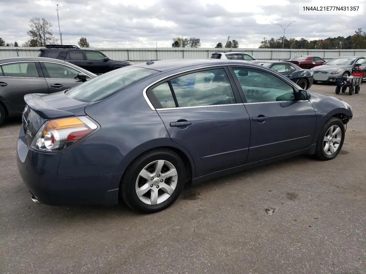 2007 Nissan Altima 2.5 VIN: 1N4AL21E77N431357 Lot: 80308124