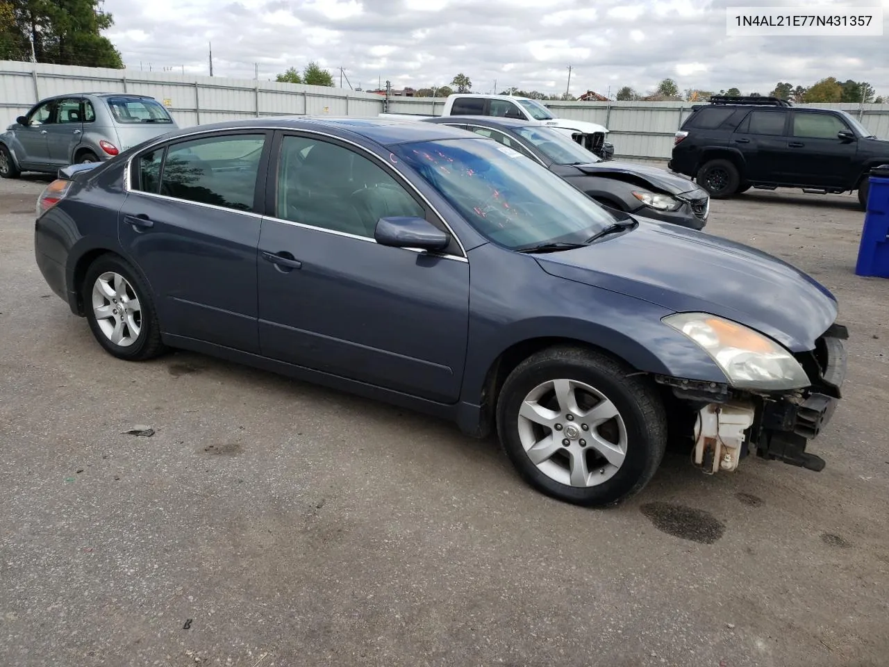 2007 Nissan Altima 2.5 VIN: 1N4AL21E77N431357 Lot: 80308124