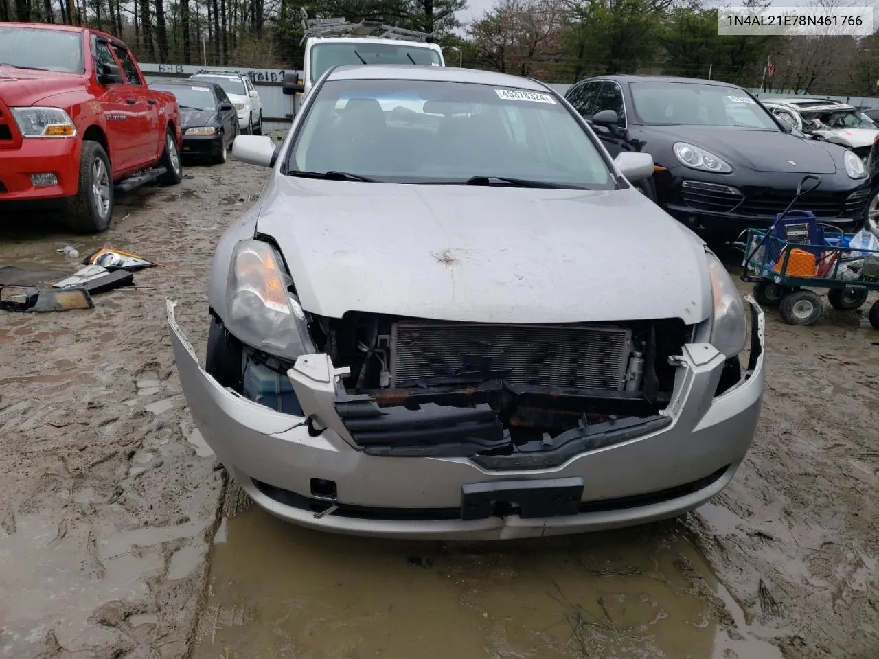 2008 Nissan Altima 2.5 VIN: 1N4AL21E78N461766 Lot: 45378324