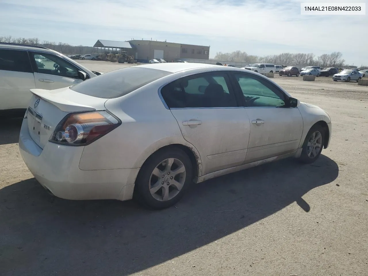 2008 Nissan Altima 2.5 VIN: 1N4AL21E08N422033 Lot: 48739164