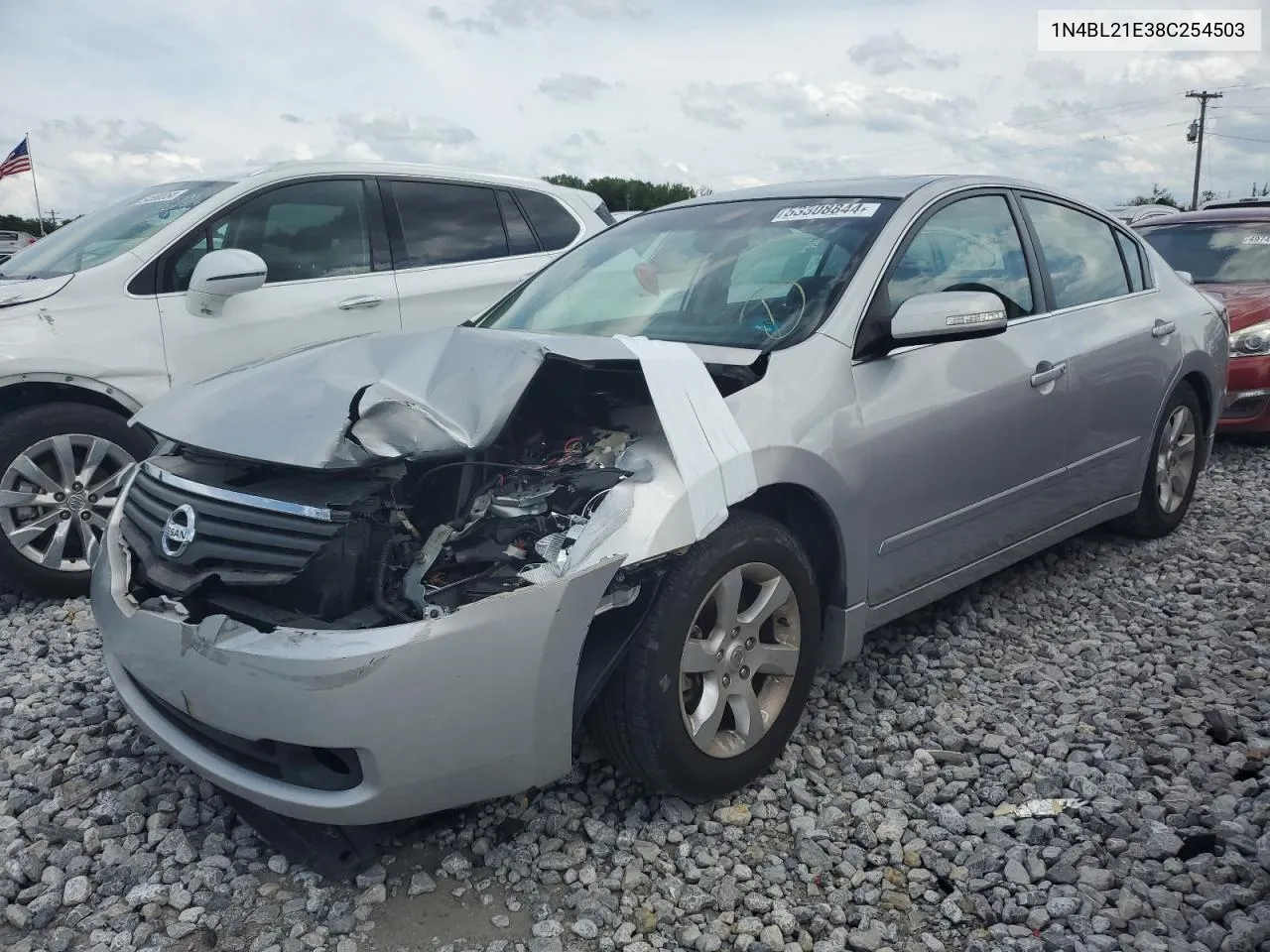 2008 Nissan Altima 3.5Se VIN: 1N4BL21E38C254503 Lot: 53308844