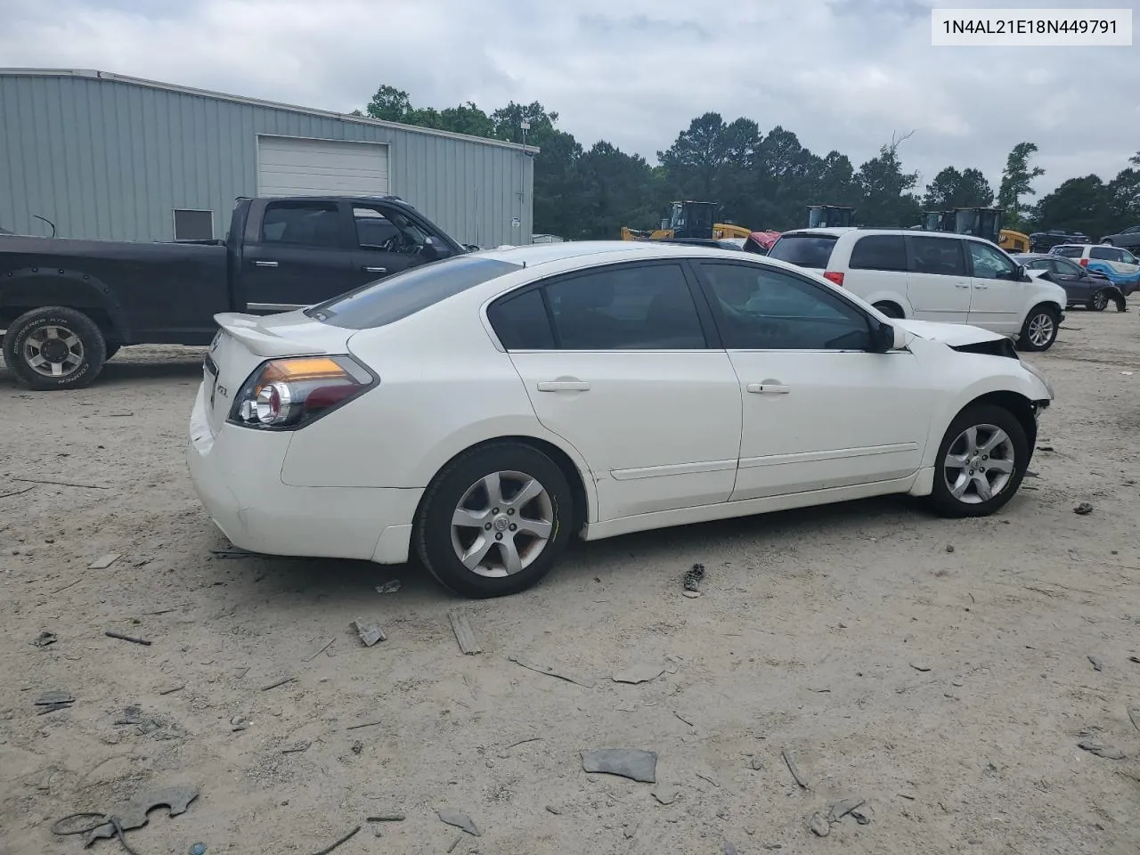 2008 Nissan Altima 2.5 VIN: 1N4AL21E18N449791 Lot: 55133604