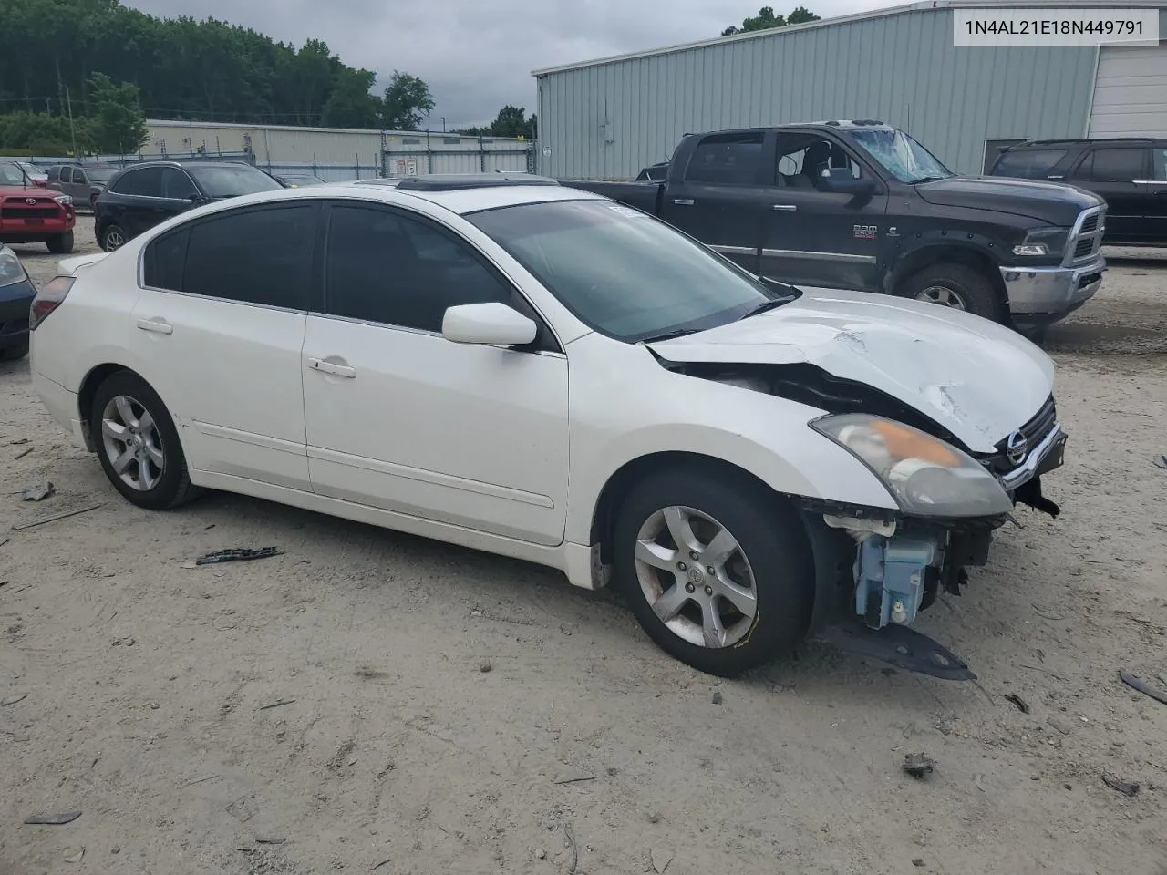 2008 Nissan Altima 2.5 VIN: 1N4AL21E18N449791 Lot: 55133604