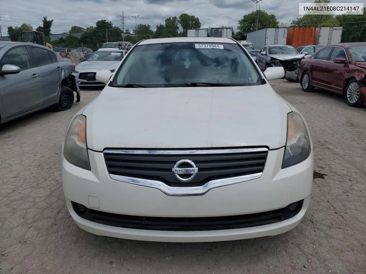 2008 Nissan Altima 2.5 VIN: 1N4AL21E08C214147 Lot: 57379984