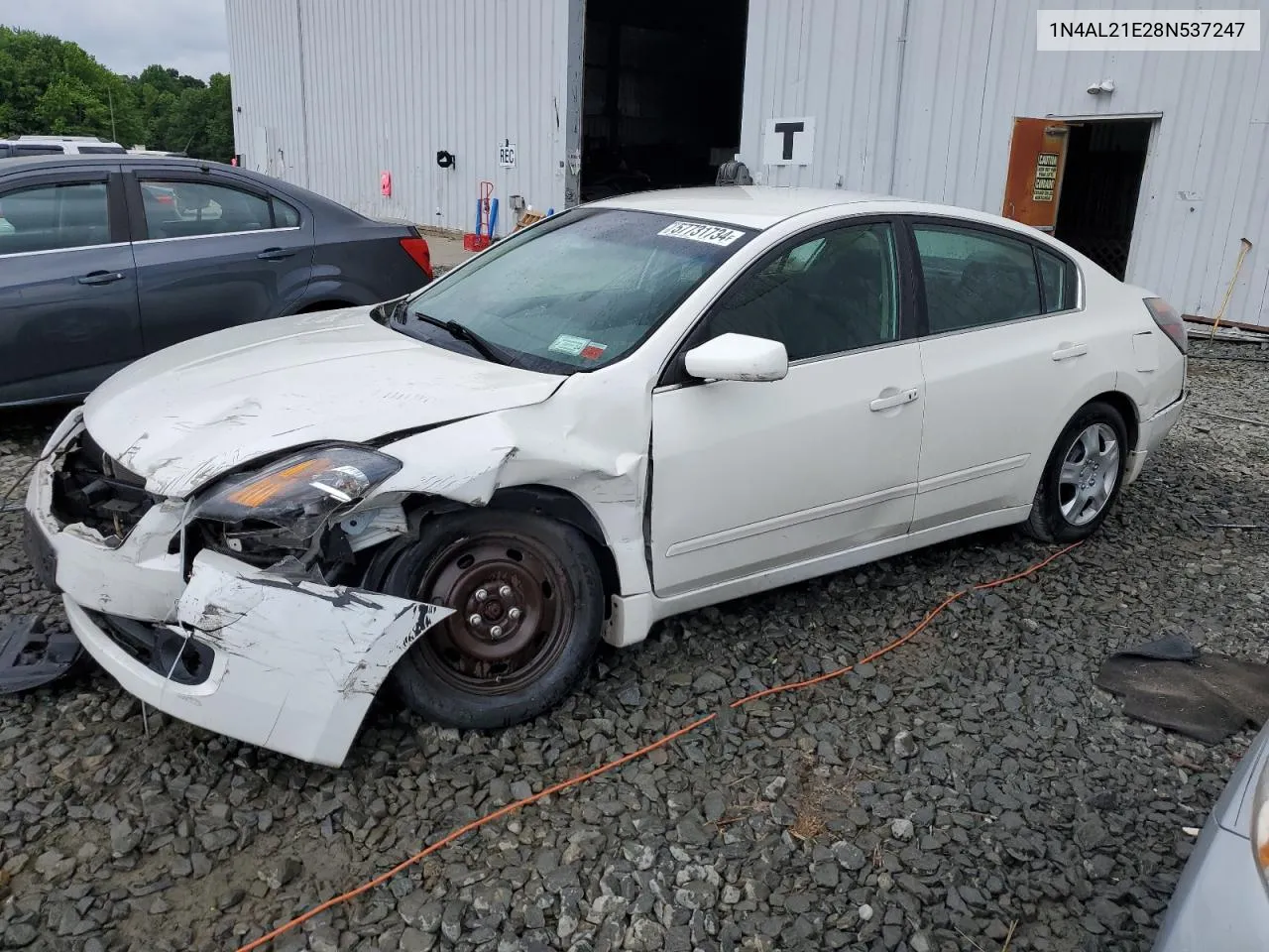 2008 Nissan Altima 2.5 VIN: 1N4AL21E28N537247 Lot: 57731734