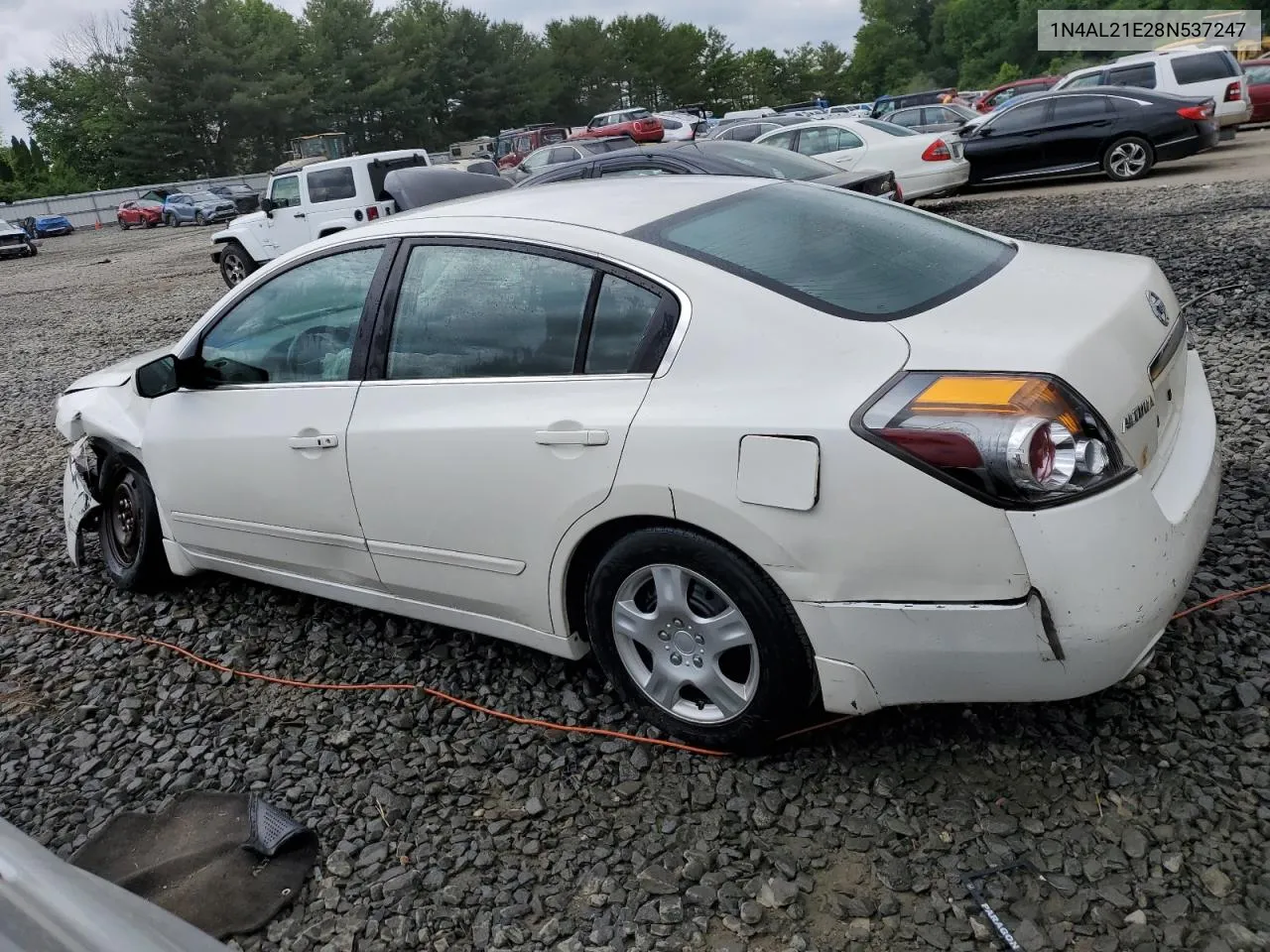 2008 Nissan Altima 2.5 VIN: 1N4AL21E28N537247 Lot: 57731734