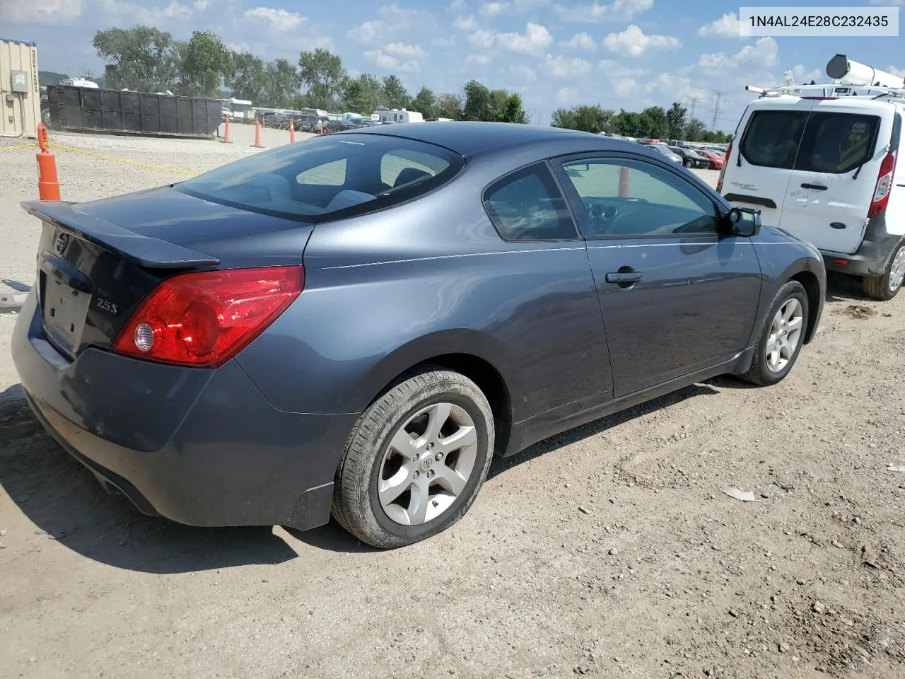 2008 Nissan Altima 2.5S VIN: 1N4AL24E28C232435 Lot: 60096374