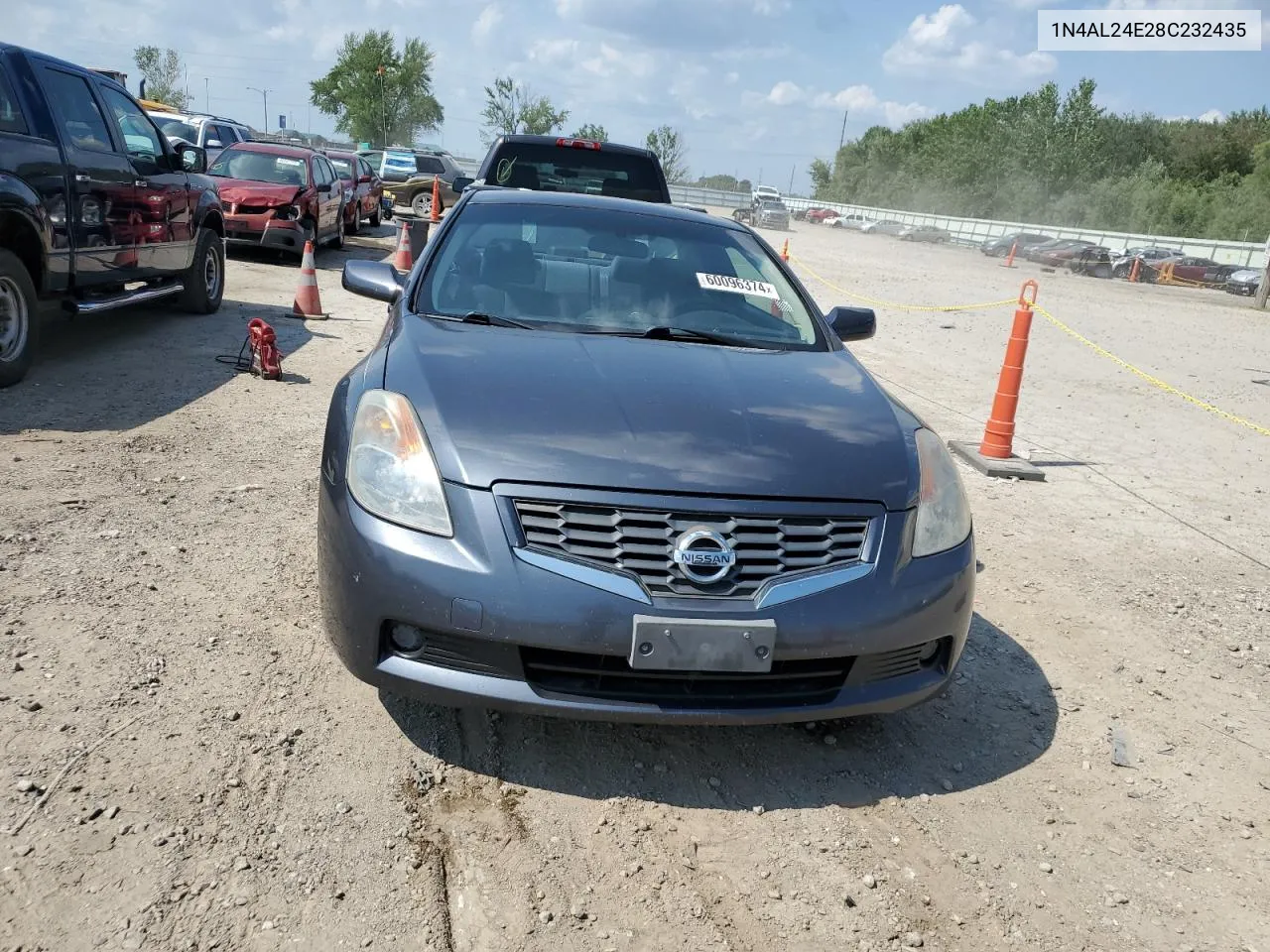 2008 Nissan Altima 2.5S VIN: 1N4AL24E28C232435 Lot: 60096374