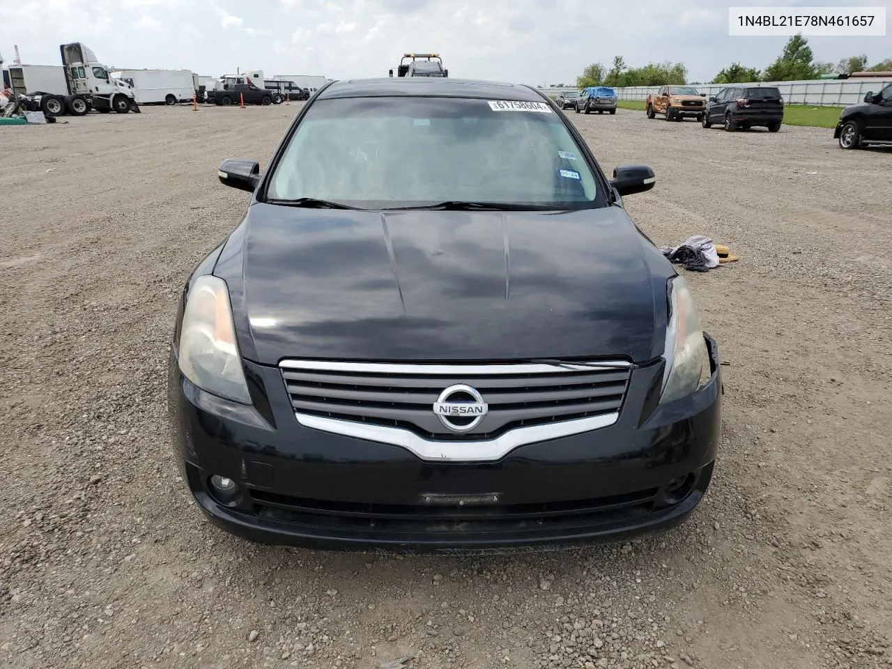 2008 Nissan Altima 3.5Se VIN: 1N4BL21E78N461657 Lot: 61758604