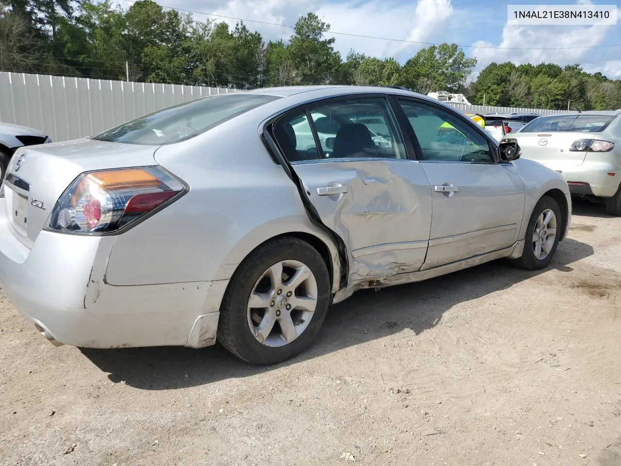 2008 Nissan Altima 2.5 VIN: 1N4AL21E38N413410 Lot: 63265034