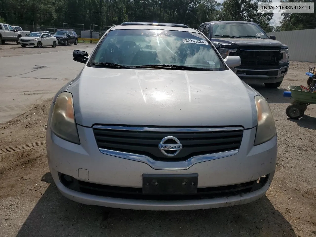 2008 Nissan Altima 2.5 VIN: 1N4AL21E38N413410 Lot: 63265034