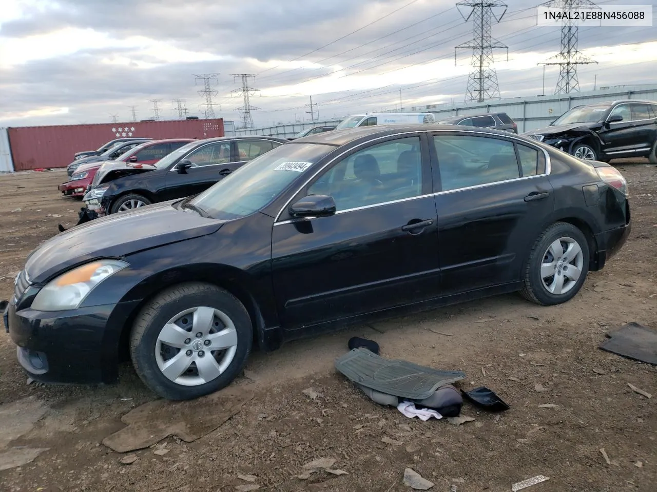 2008 Nissan Altima 2.5 VIN: 1N4AL21E88N456088 Lot: 63395184