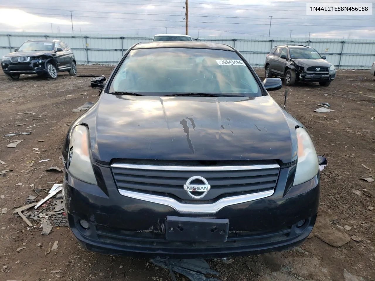 2008 Nissan Altima 2.5 VIN: 1N4AL21E88N456088 Lot: 63395184