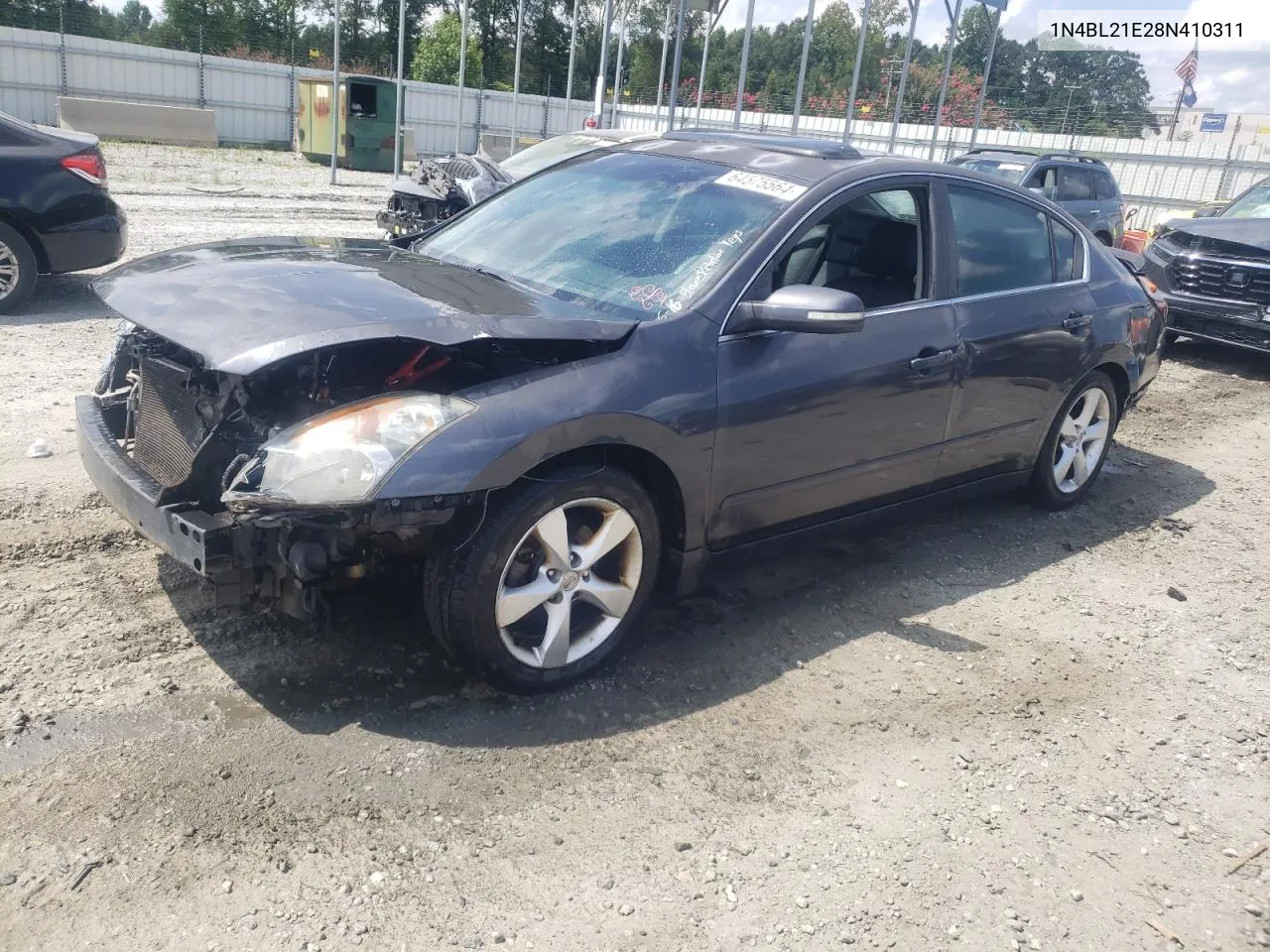 2008 Nissan Altima 3.5Se VIN: 1N4BL21E28N410311 Lot: 64575564