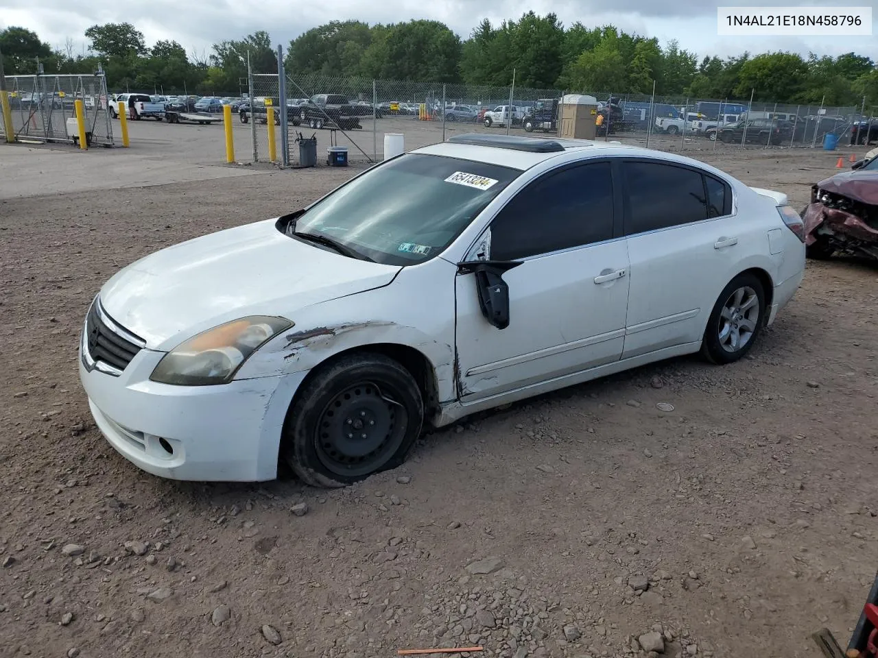 1N4AL21E18N458796 2008 Nissan Altima 2.5