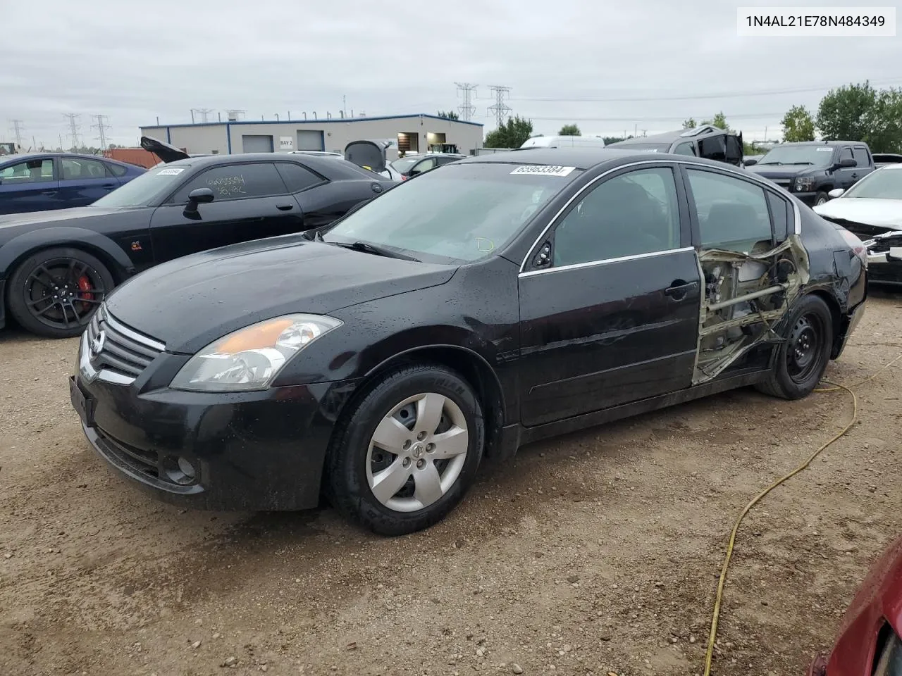 2008 Nissan Altima 2.5 VIN: 1N4AL21E78N484349 Lot: 65963384