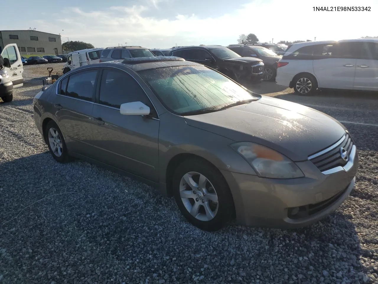 2008 Nissan Altima 2.5 VIN: 1N4AL21E98N533342 Lot: 66438694