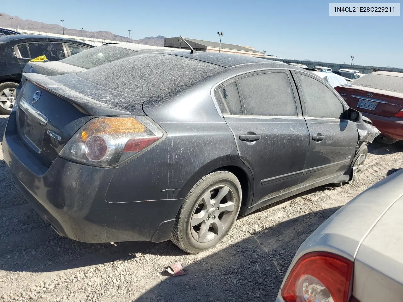 2008 Nissan Altima Hybrid VIN: 1N4CL21E28C229211 Lot: 67102574