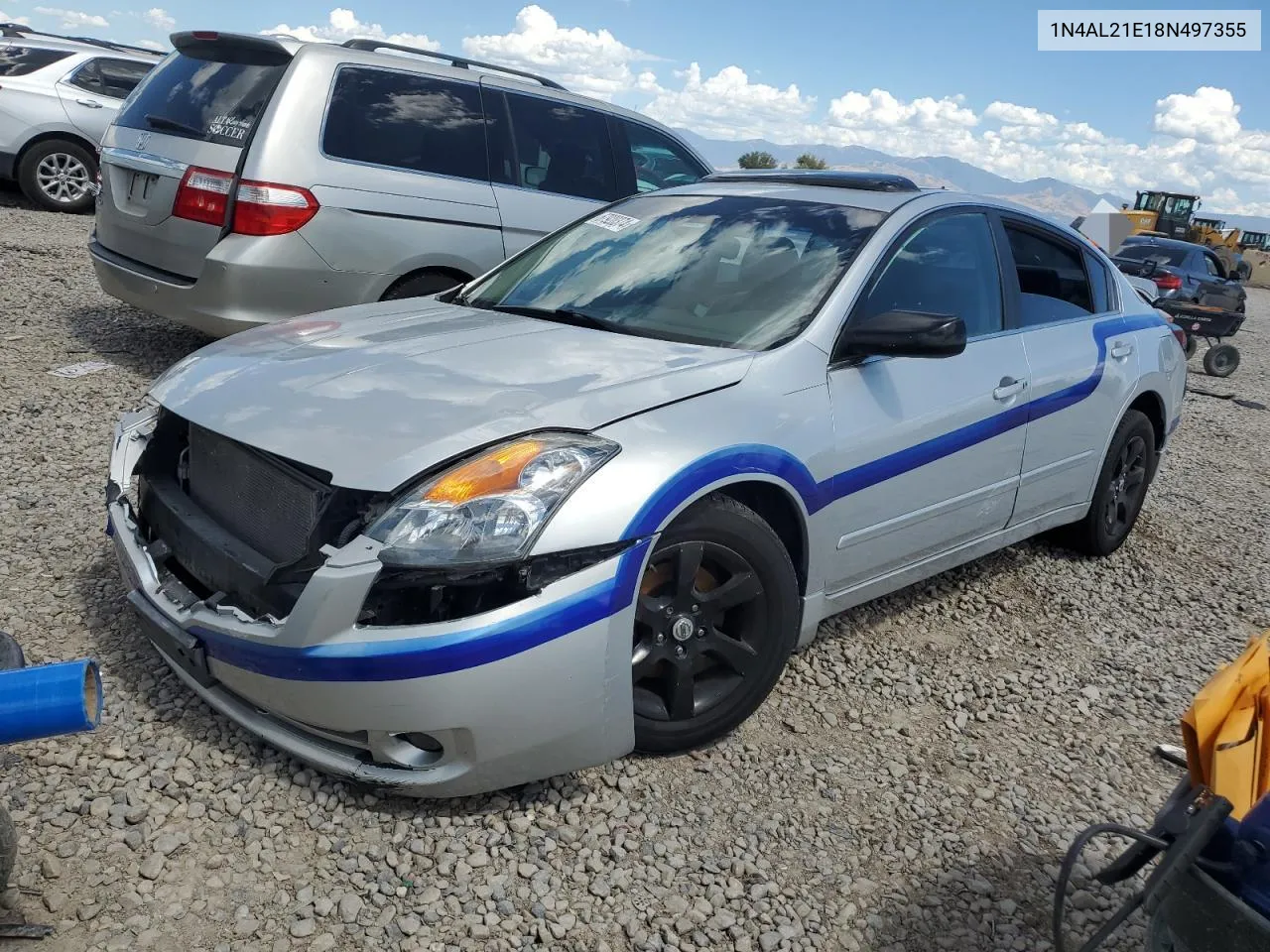 2008 Nissan Altima 2.5 VIN: 1N4AL21E18N497355 Lot: 67920374