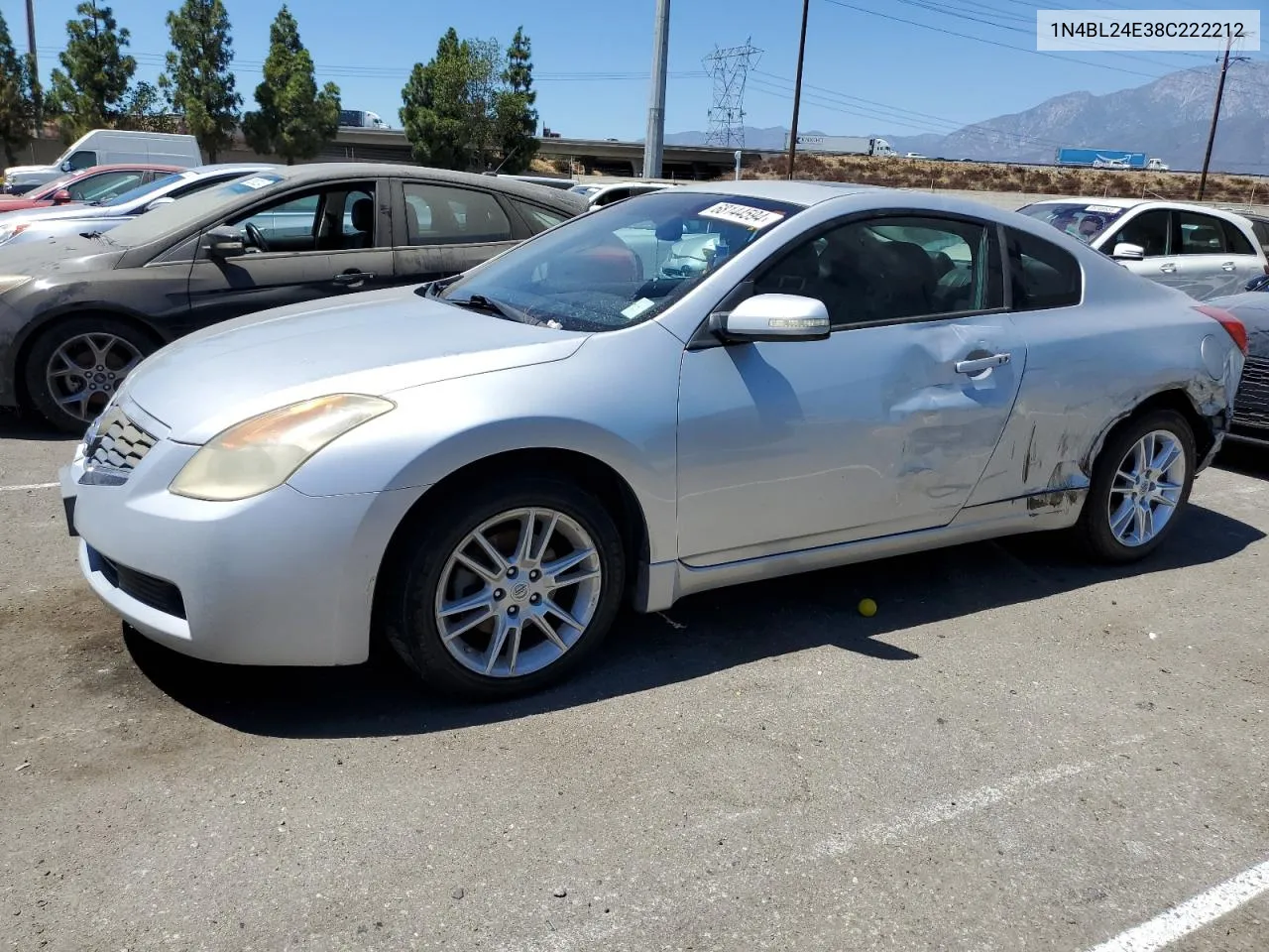 2008 Nissan Altima 3.5Se VIN: 1N4BL24E38C222212 Lot: 68144594