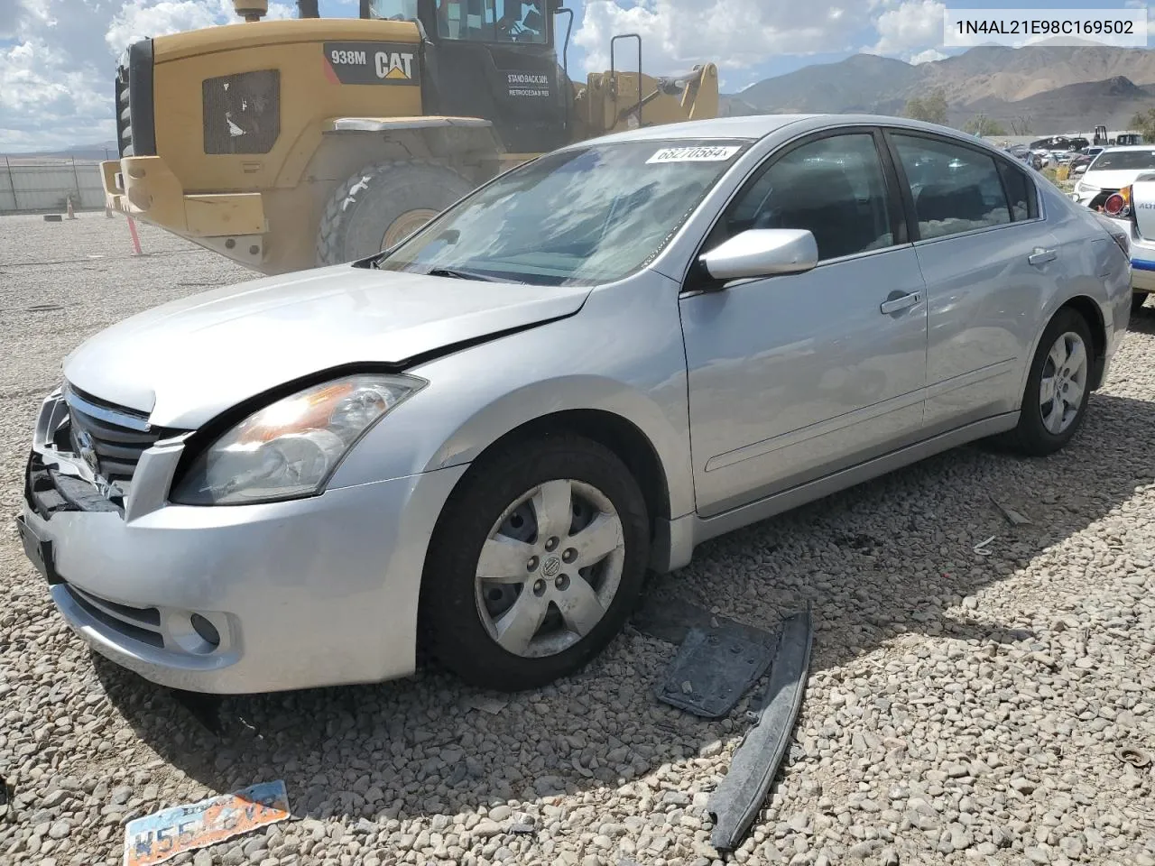 2008 Nissan Altima 2.5 VIN: 1N4AL21E98C169502 Lot: 68270584