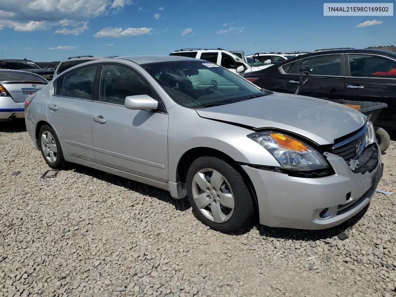 2008 Nissan Altima 2.5 VIN: 1N4AL21E98C169502 Lot: 68270584