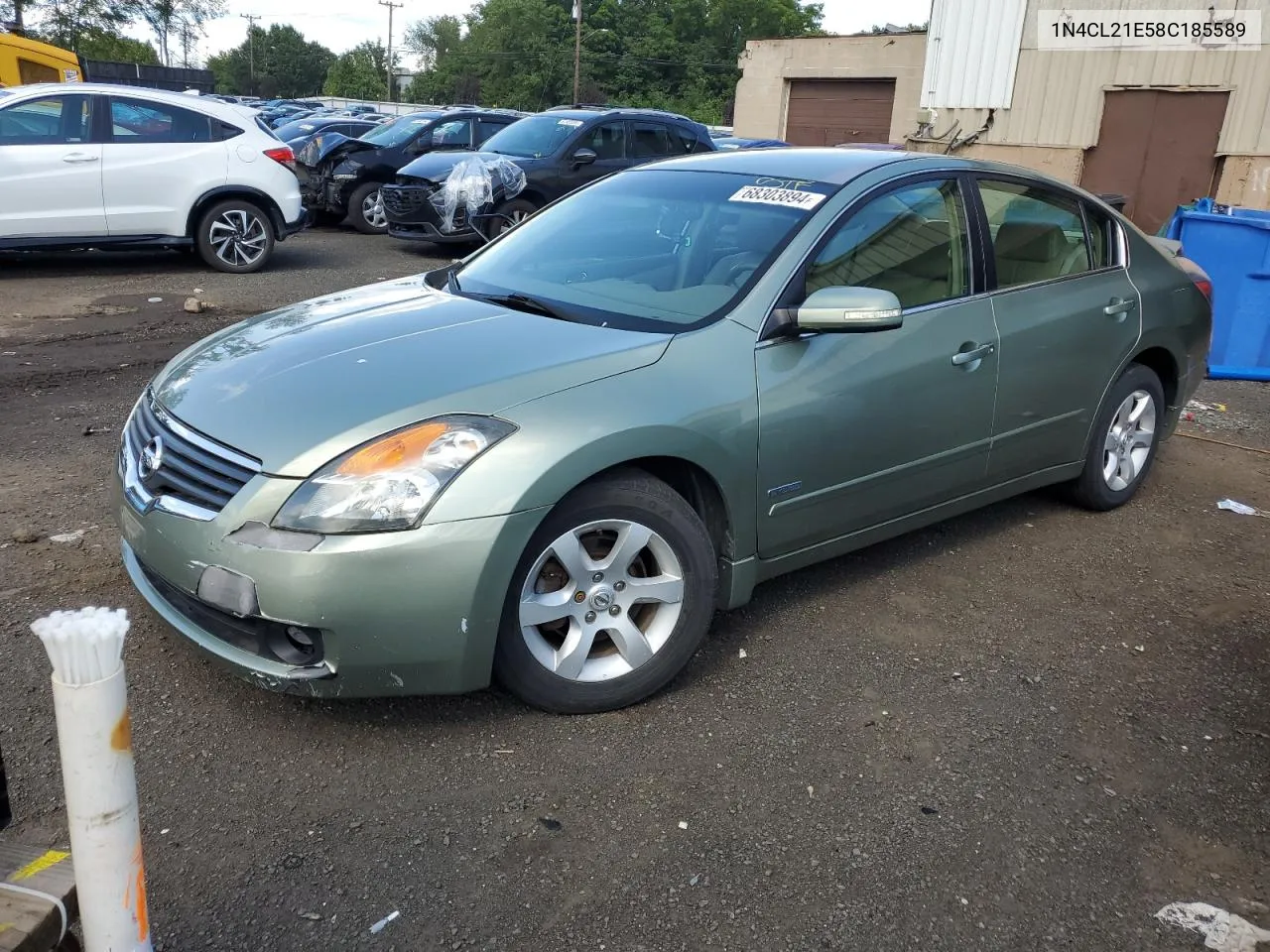 2008 Nissan Altima Hybrid VIN: 1N4CL21E58C185589 Lot: 68303894