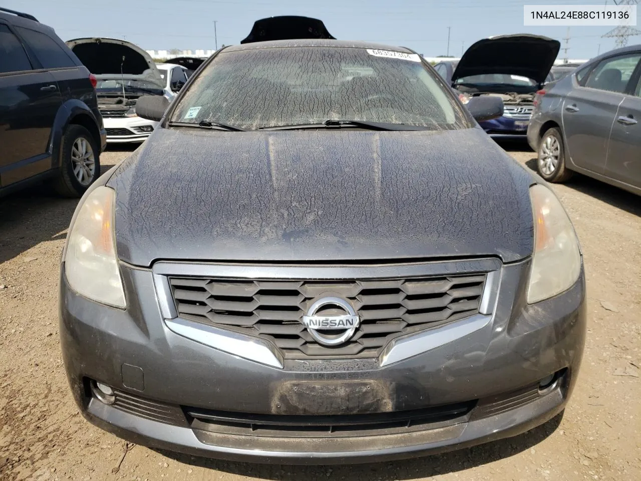 2008 Nissan Altima 2.5S VIN: 1N4AL24E88C119136 Lot: 68357304