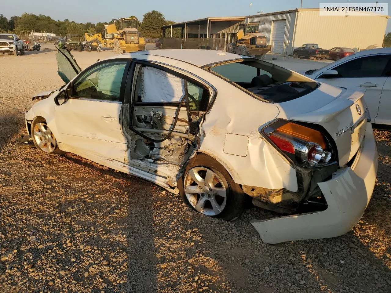 1N4AL21E58N467176 2008 Nissan Altima 2.5