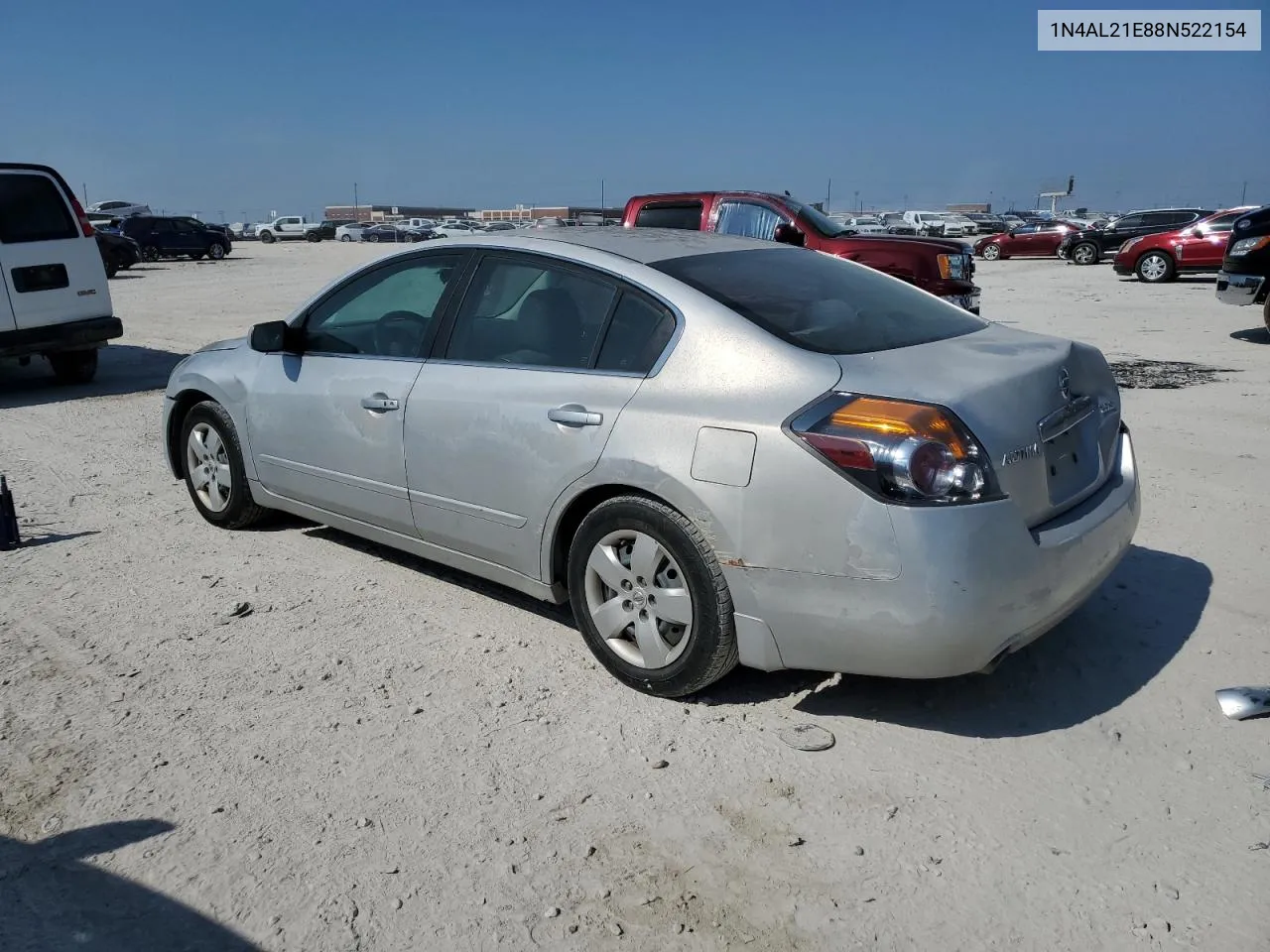 2008 Nissan Altima 2.5 VIN: 1N4AL21E88N522154 Lot: 68559974