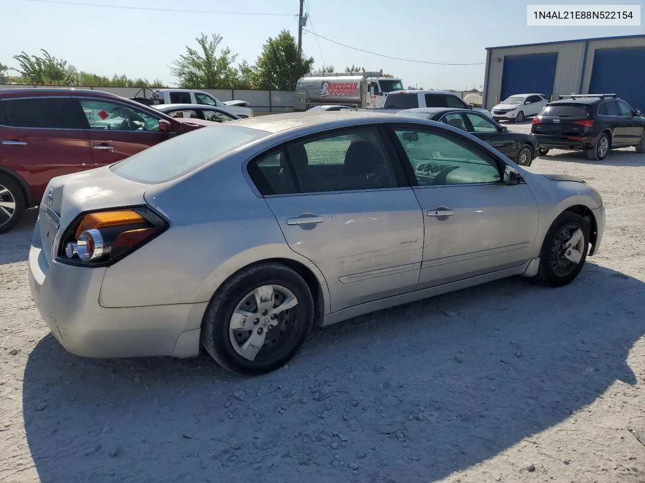 2008 Nissan Altima 2.5 VIN: 1N4AL21E88N522154 Lot: 68559974