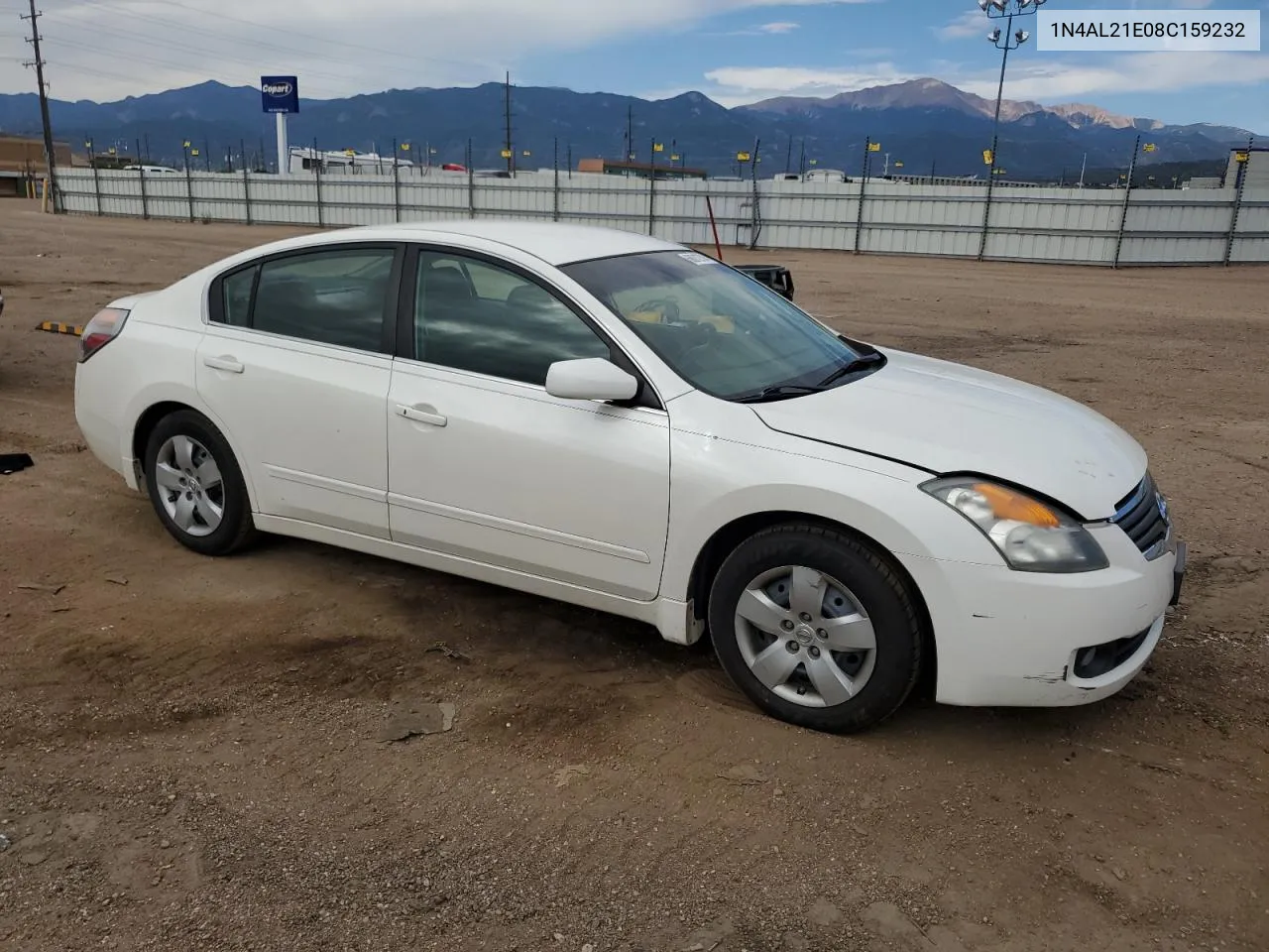 2008 Nissan Altima 2.5 VIN: 1N4AL21E08C159232 Lot: 68612724