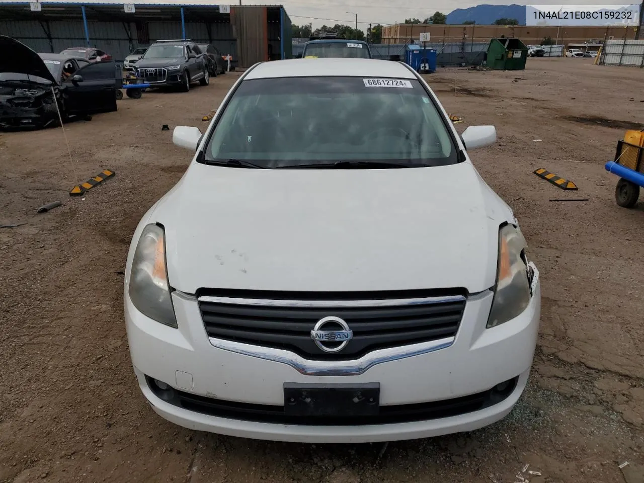 2008 Nissan Altima 2.5 VIN: 1N4AL21E08C159232 Lot: 68612724