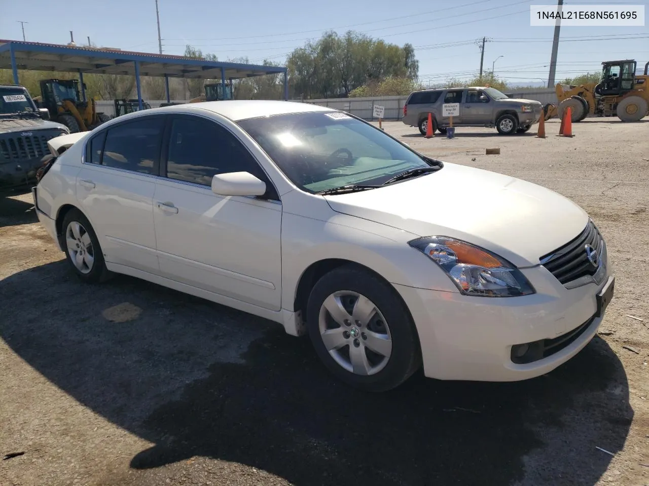 2008 Nissan Altima 2.5 VIN: 1N4AL21E68N561695 Lot: 68727424